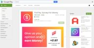 Poll Pay offers free rewards upon completion of tasks (Image via Google Play)